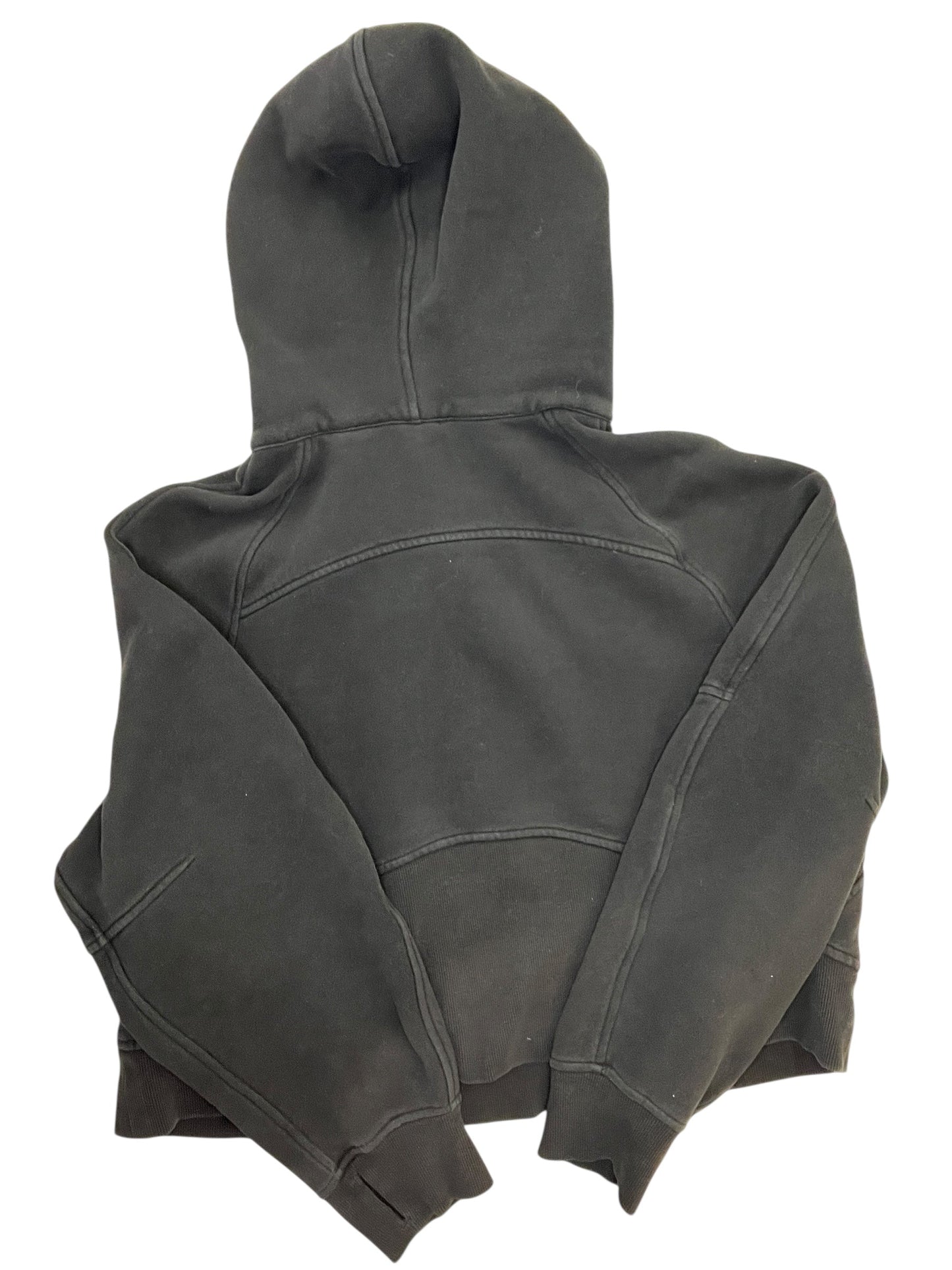 Athletic Jacket By Lululemon In Black, Size:M