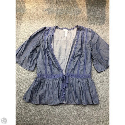Top Short Sleeve By Matilda Jane In Blue, Size: Xs