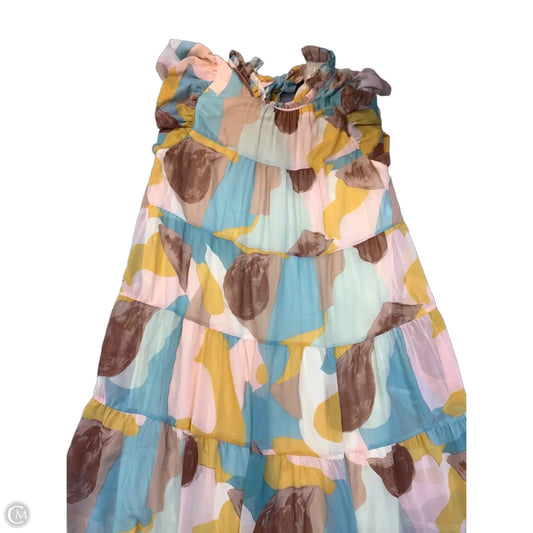 Dress Casual Maxi By Entro In Multi-colored, Size: Xl