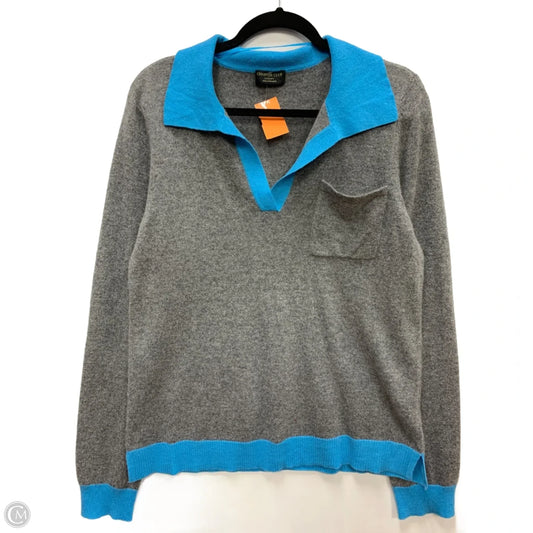 Sweater Cashmere By Charter Club In Grey, Size: L