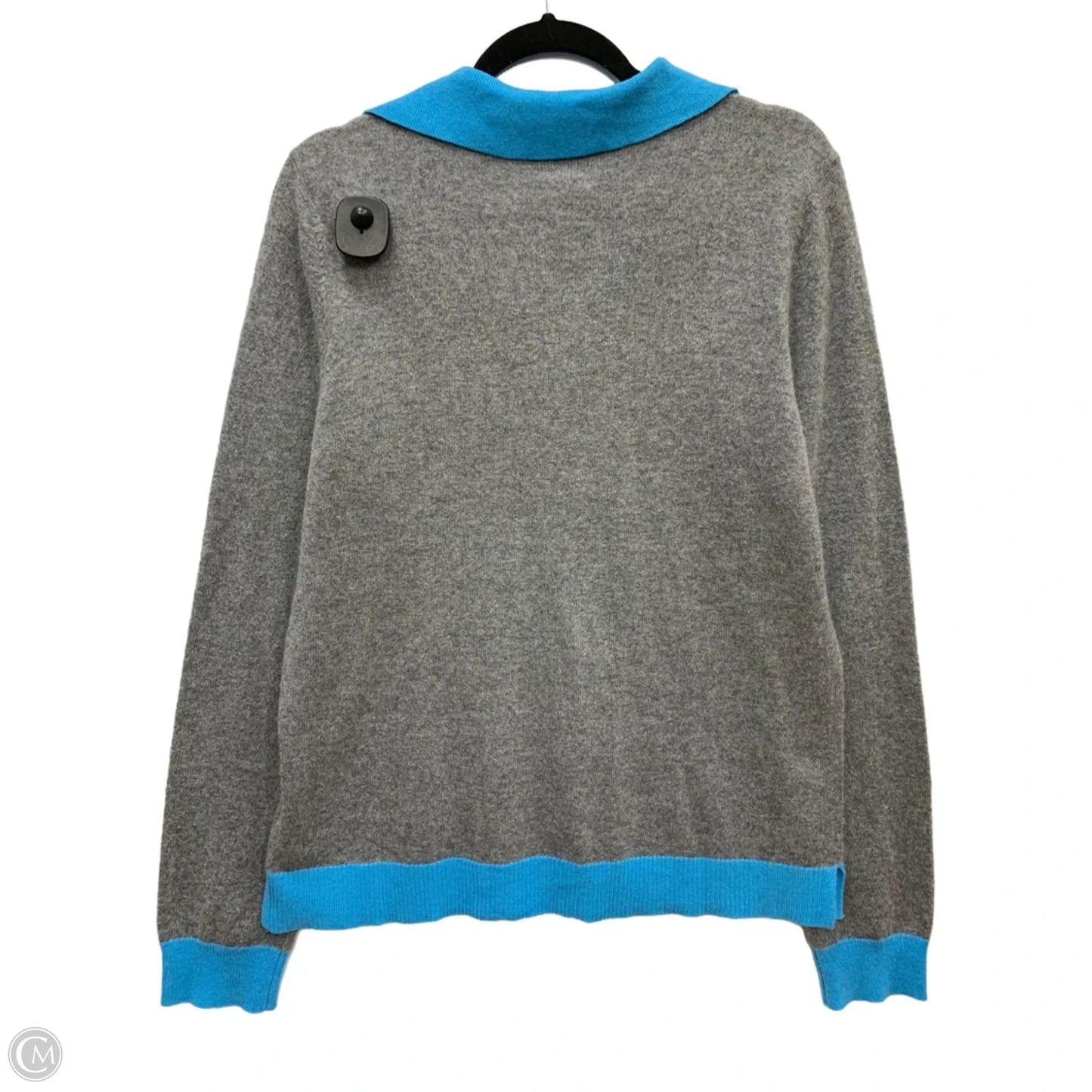 Sweater Cashmere By Charter Club In Grey, Size: L