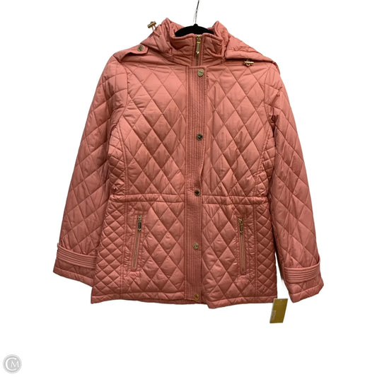 Coat Puffer & Quilted By Michael By Michael Kors In Pink, Size: S