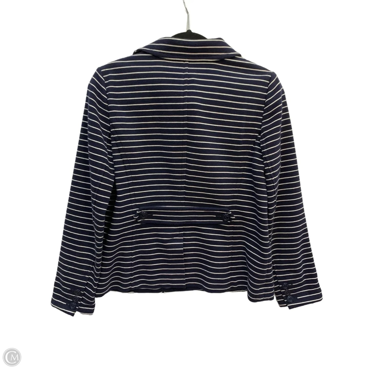 Blazer By Talbots In Striped Pattern, Size: 14p