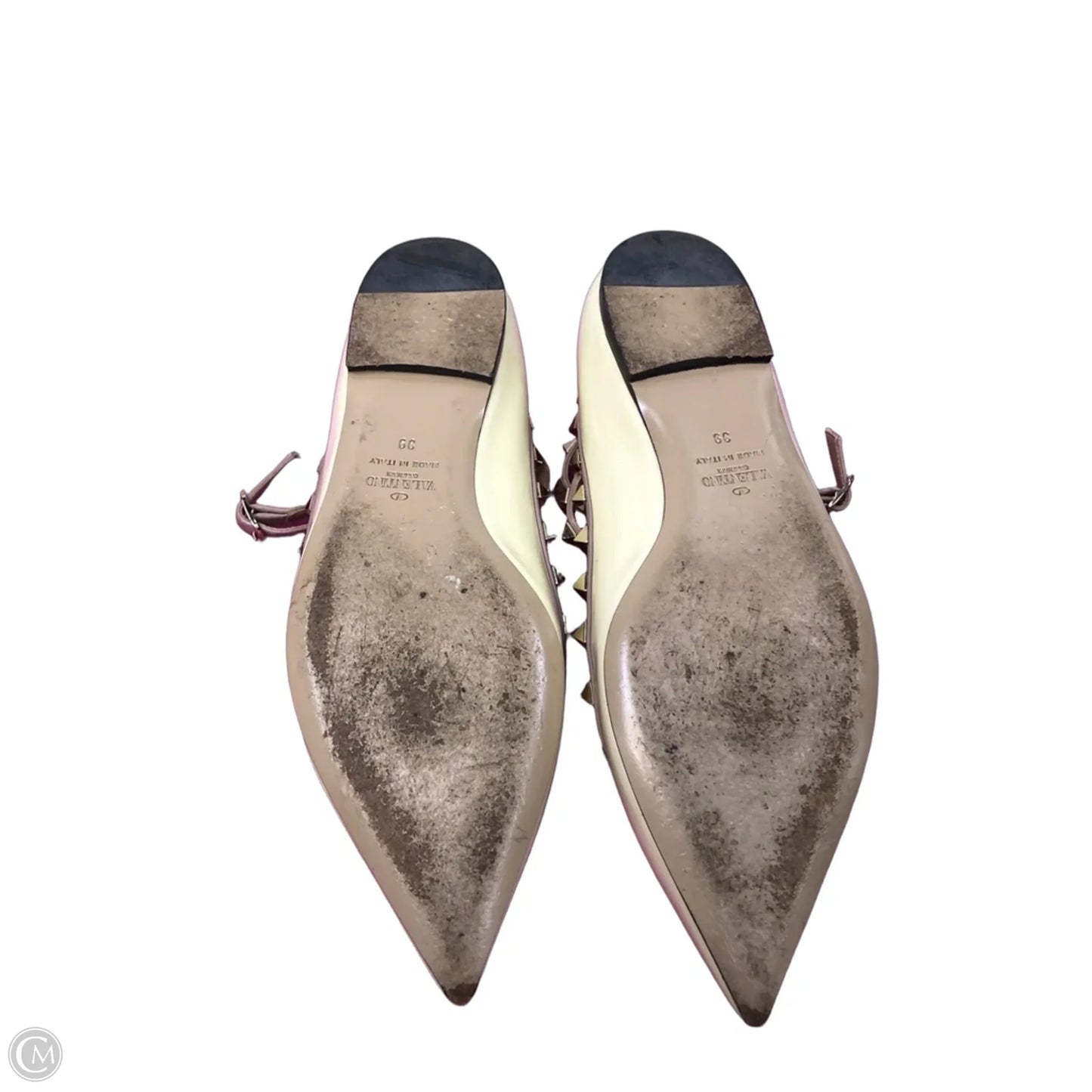 Shoes Luxury Designer By Valentino-garavani In Cream, Size: 8.5