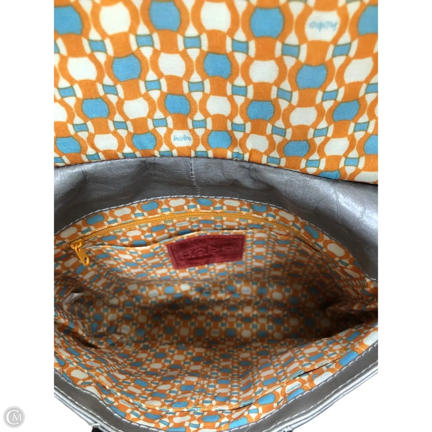 Handbag Leather By Hobo Intl, Size: Medium