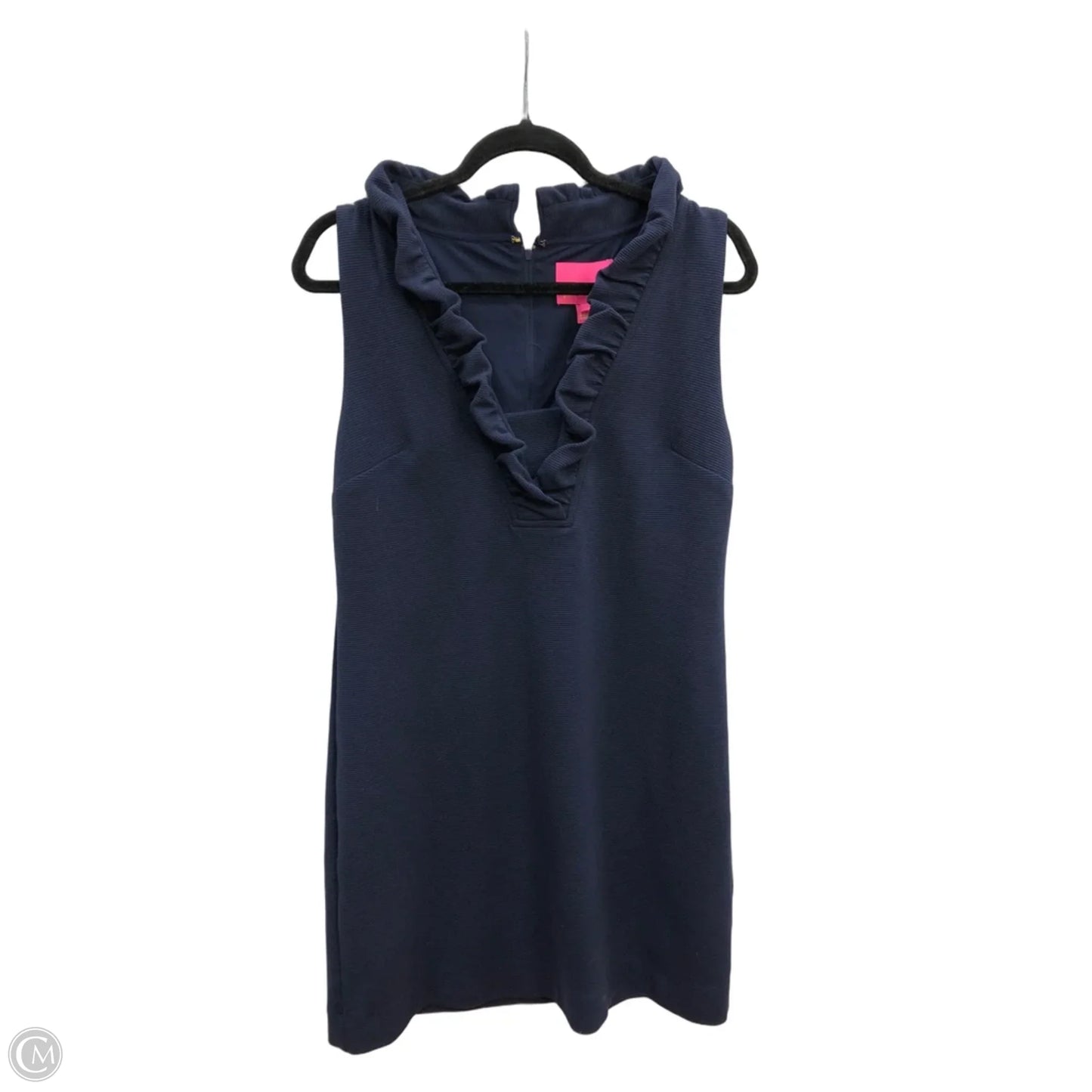 Dress Designer By Lilly Pulitzer In Navy, Size: L