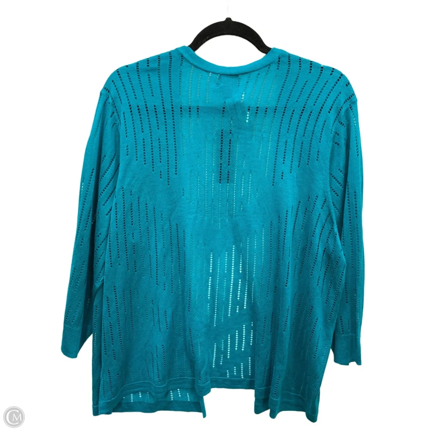 Cardigan By Worthington In Teal, Size: 0x