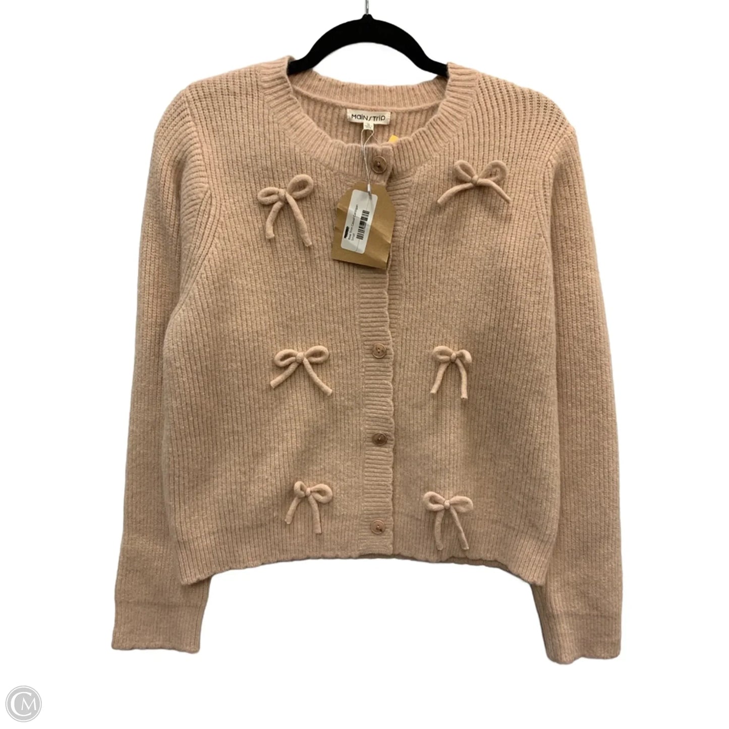 Sweater By Main Strip In Pink, Size: S