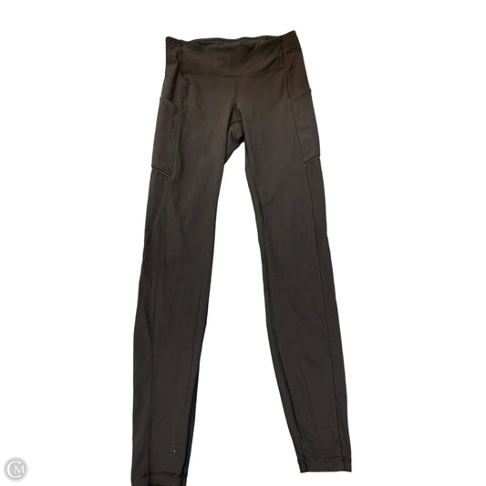 Athletic Leggings By Lululemon In Black, Size: 4