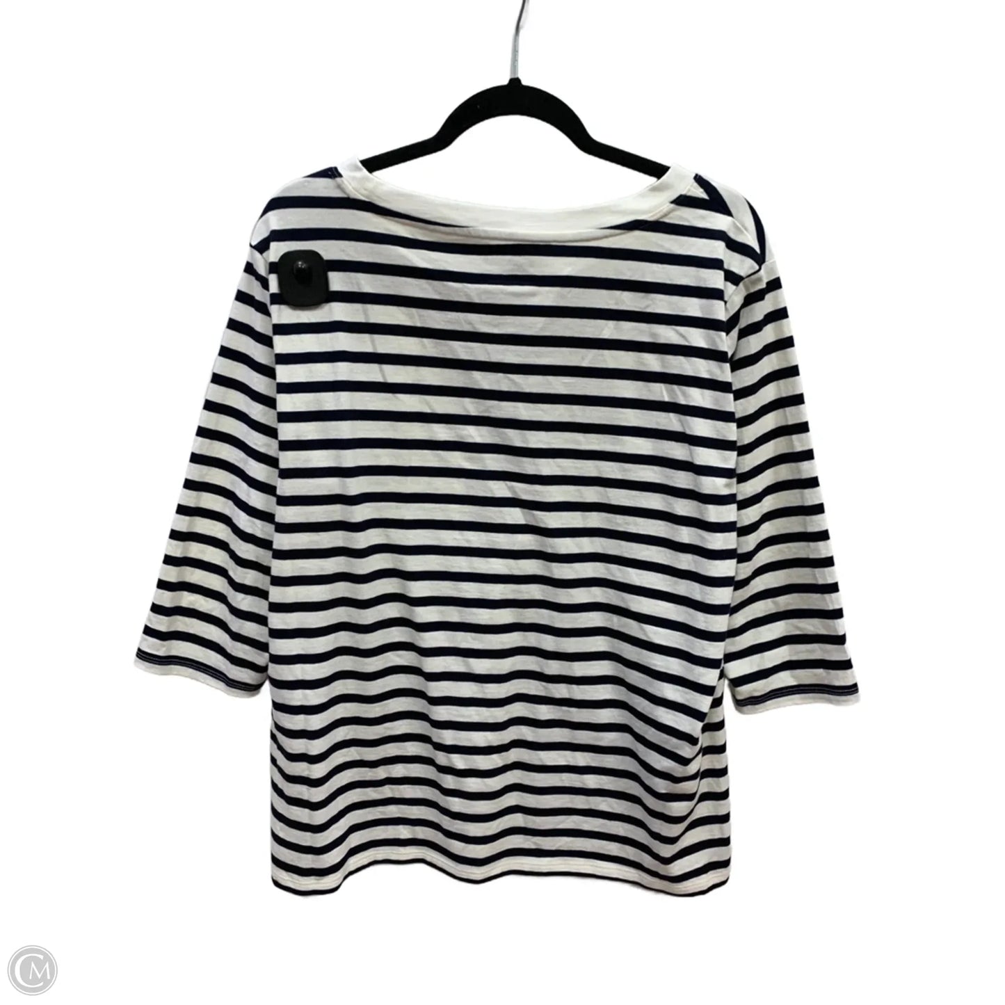 Top Long Sleeve By Talbots In White, Size: 1x