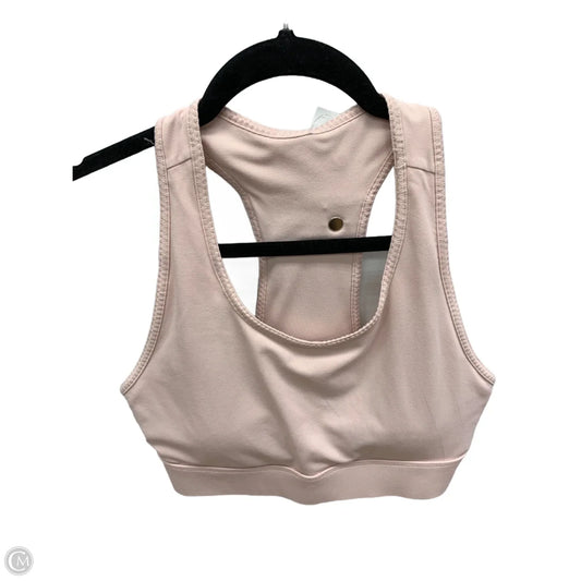 Athletic Bra By Fabletics In Pink, Size: L