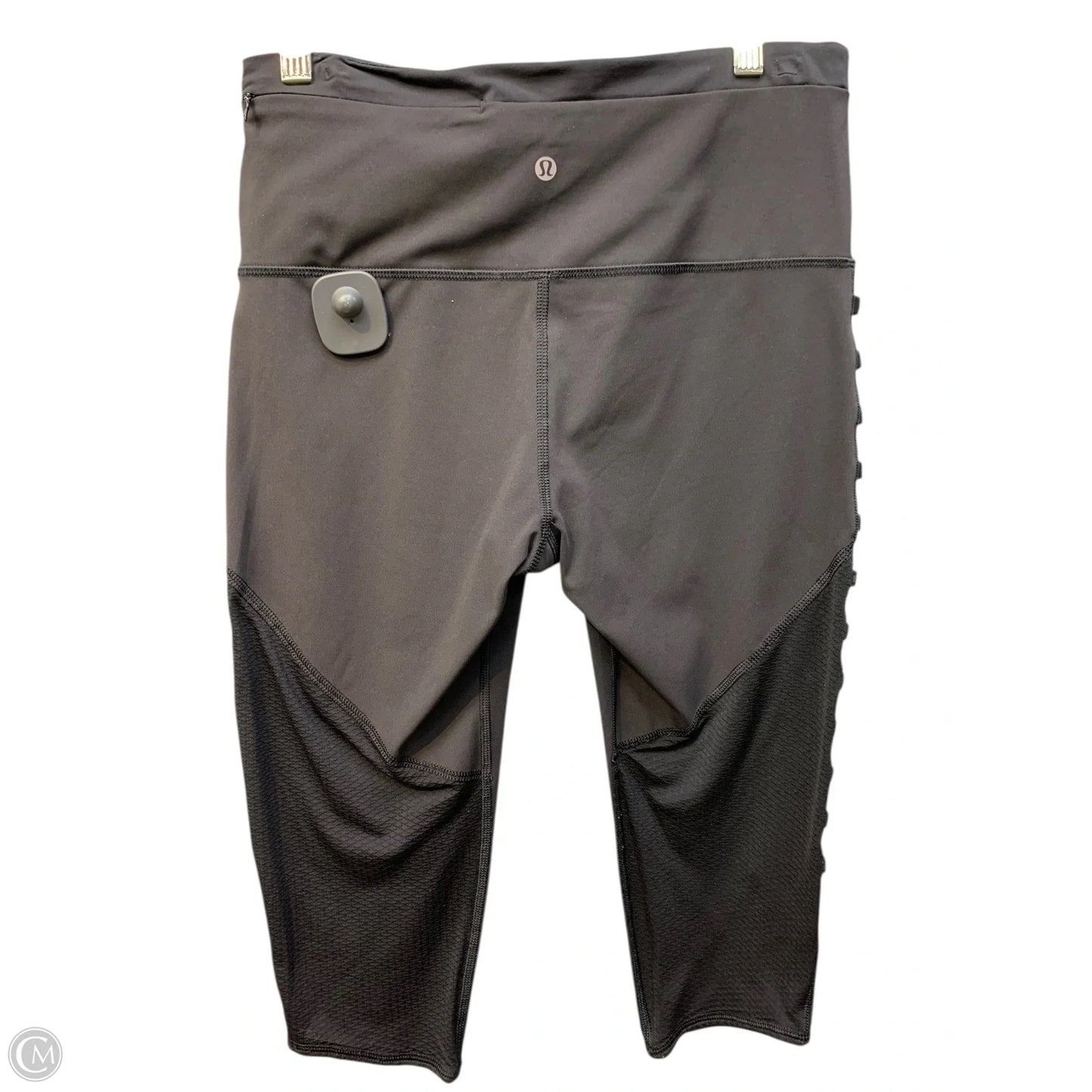 Athletic Capris By Lululemon In Black, Size: 8