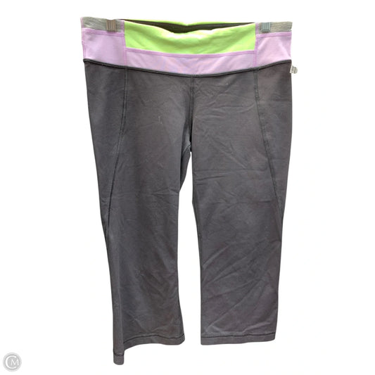 Athletic Capris By Lululemon In Black, Size: 10