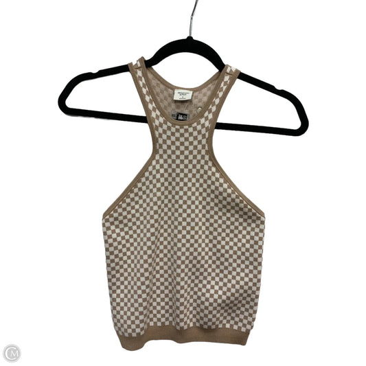 Top Sleeveless By Abercrombie And Fitch In Brown, Size: S