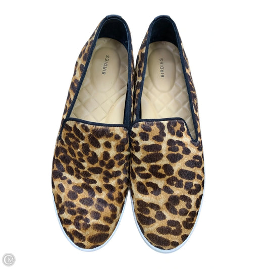 Shoes Flats By Birdies In Animal Print, Size: 7.5