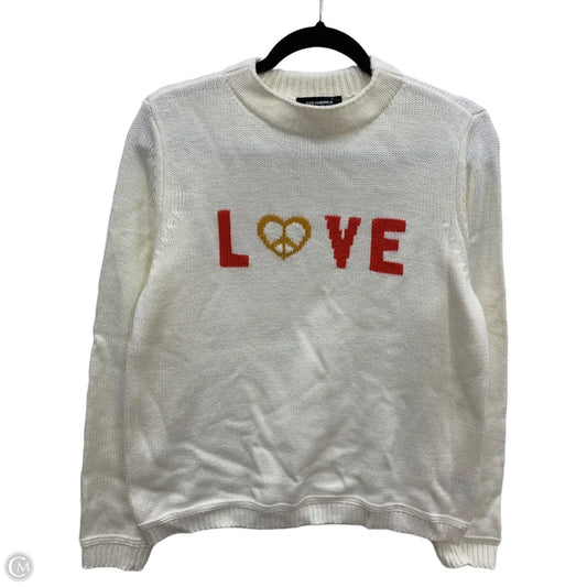 Sweater By 525 America In White, Size: M
