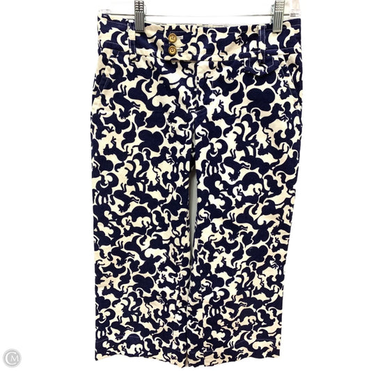 Pants Designer By Lilly Pulitzer In Navy, Size: 0