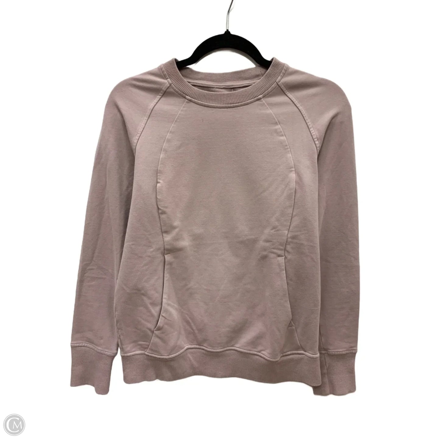 Sweatshirt Crewneck By Lululemon In Purple, Size: 6
