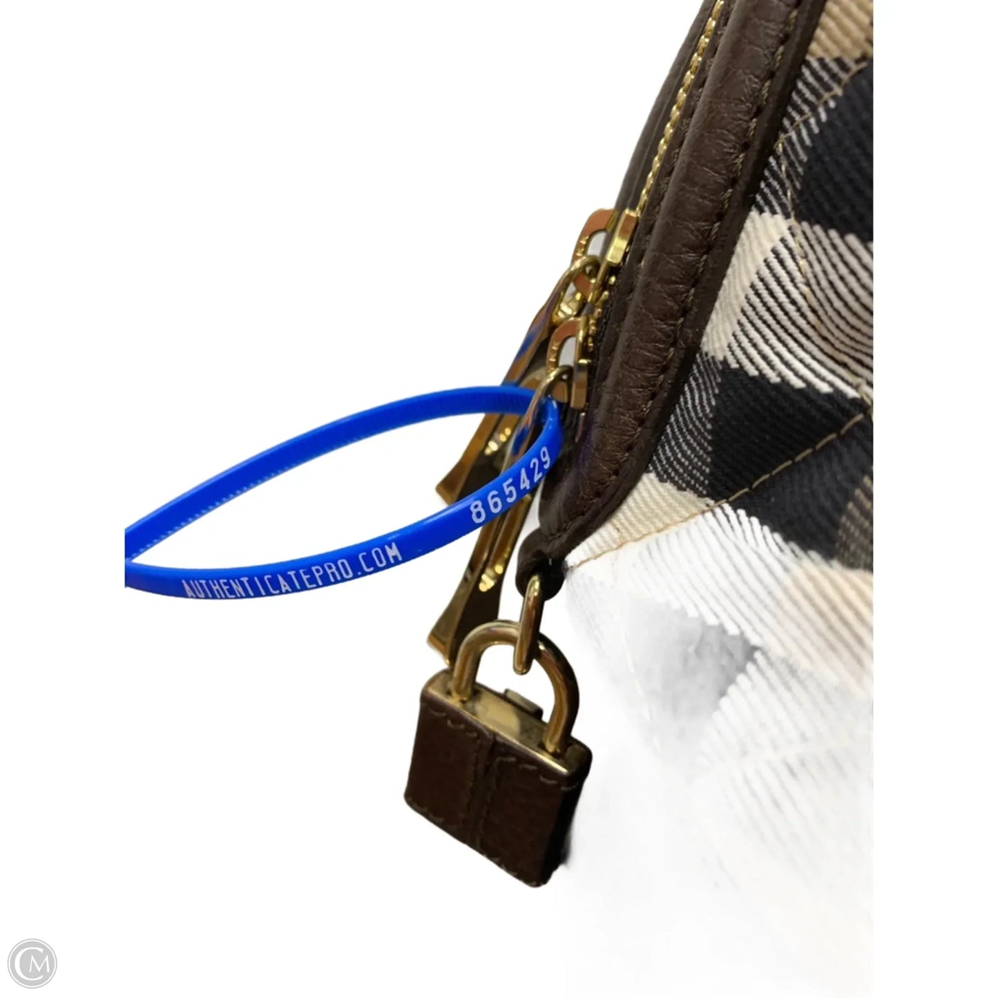 Tote Luxury Designer By Burberry, Size: Medium