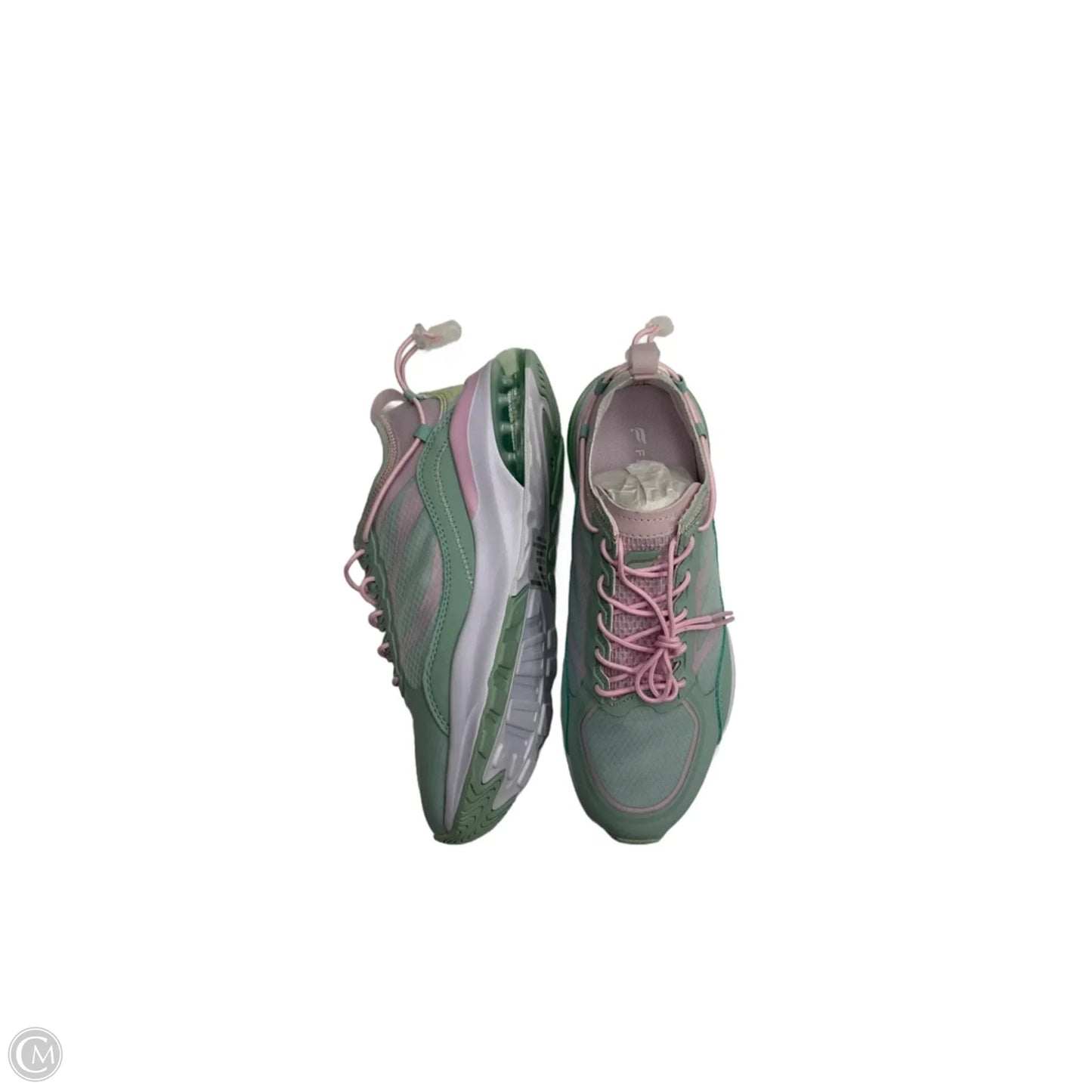 Shoes Sneakers By Fabletics In Green, Size: 6.5