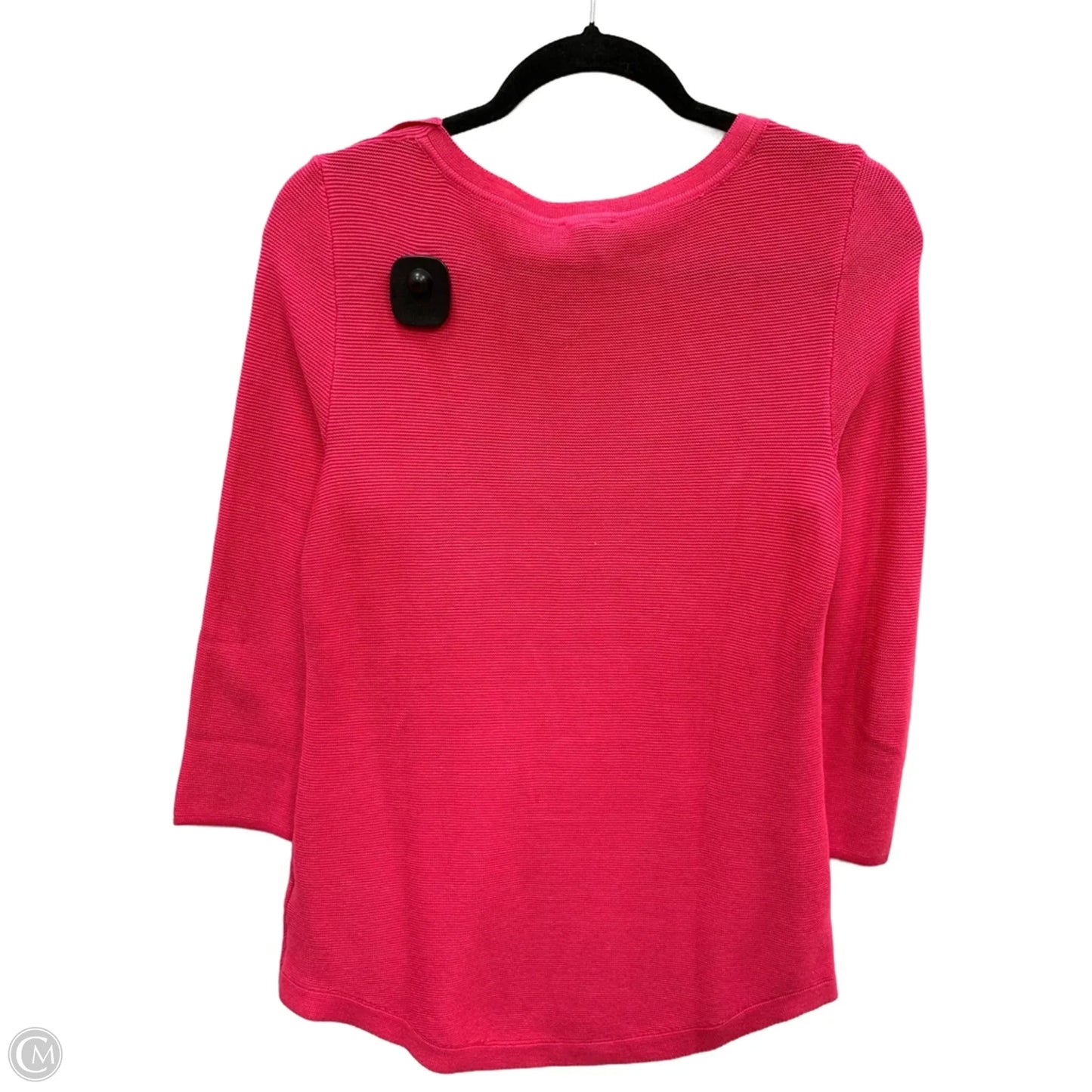 Sweater Short Sleeve By Talbots In Pink, Size: Xs