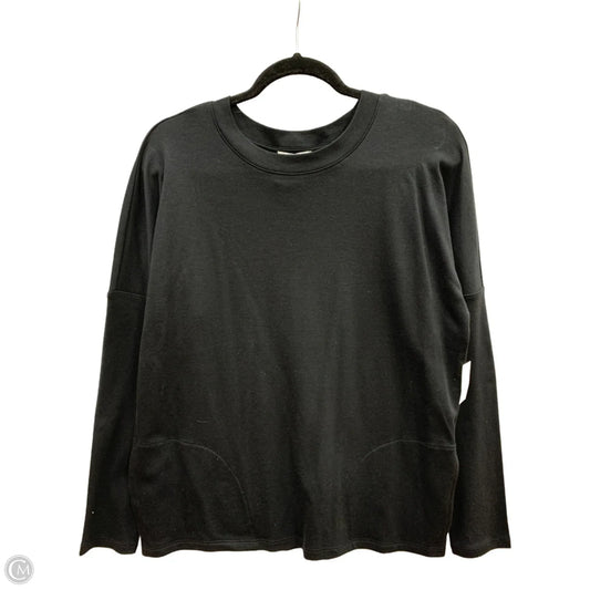Top Long Sleeve Basic By Daily Ritual In Black, Size: M