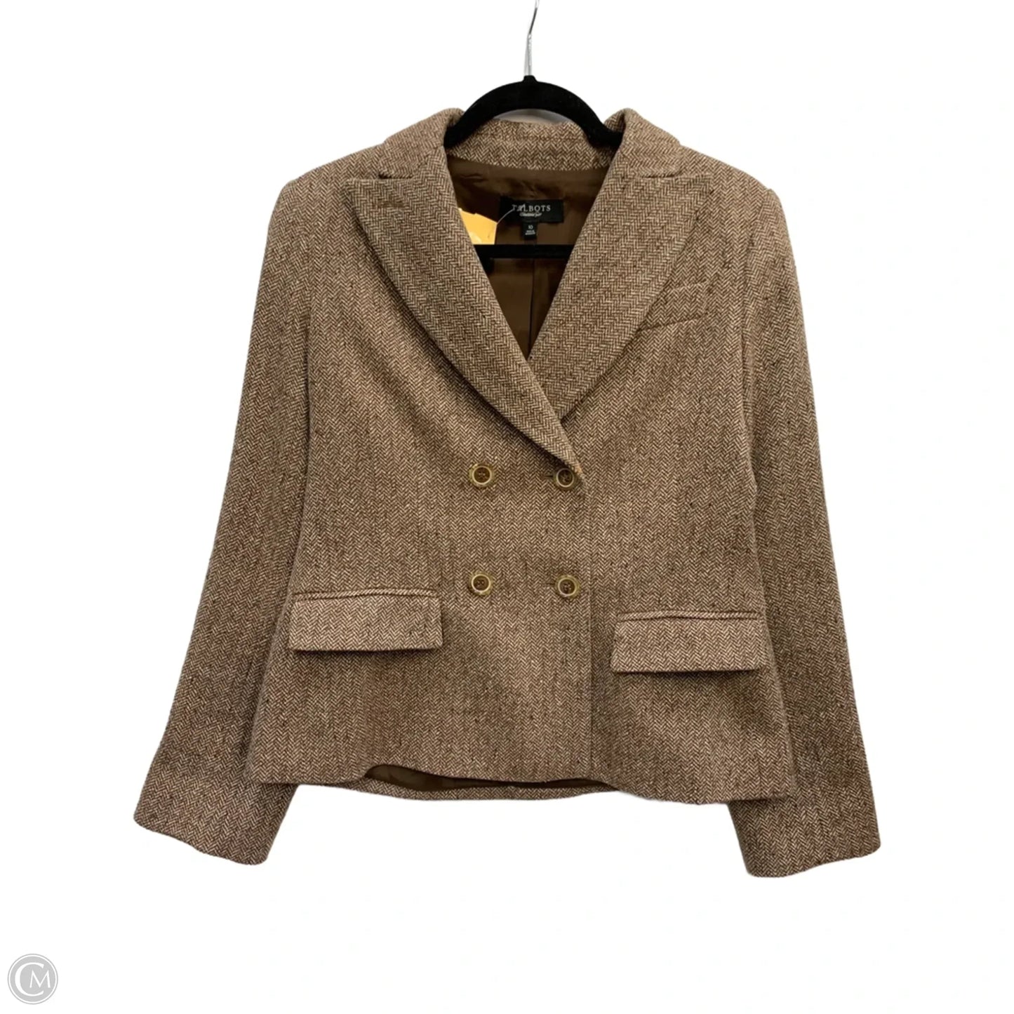 Blazer By Talbots In Brown, Size: 10