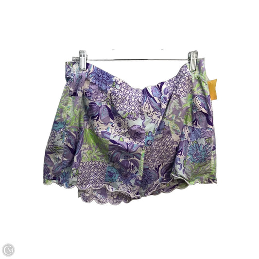 Shorts Designer By Lilly Pulitzer In Purple, Size: Xl