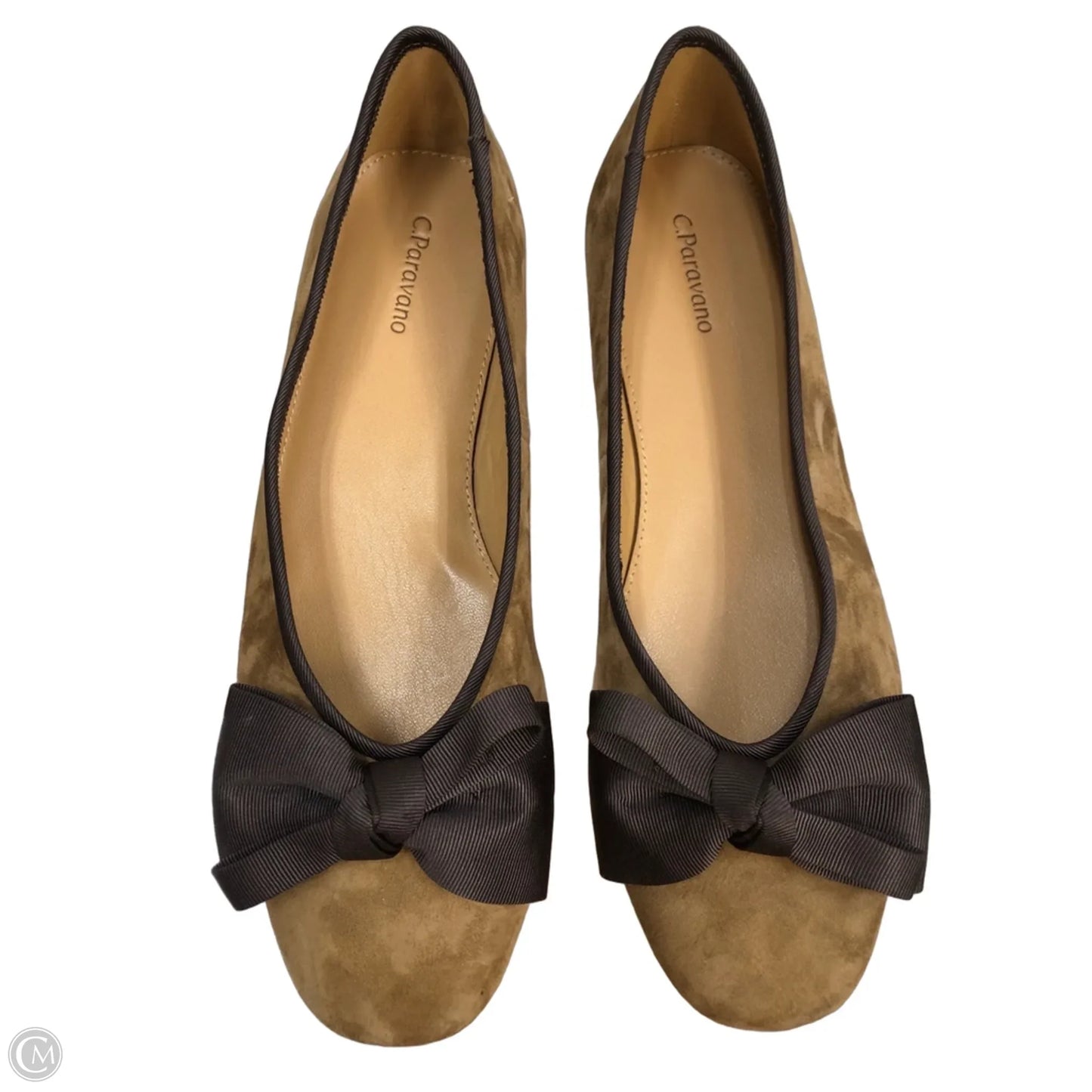 Shoes Flats By Clothes Mentor In Brown, Size: 9.5