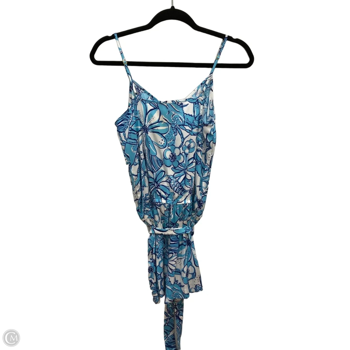 Romper Designer By Lilly Pulitzer In Blue, Size: Xs