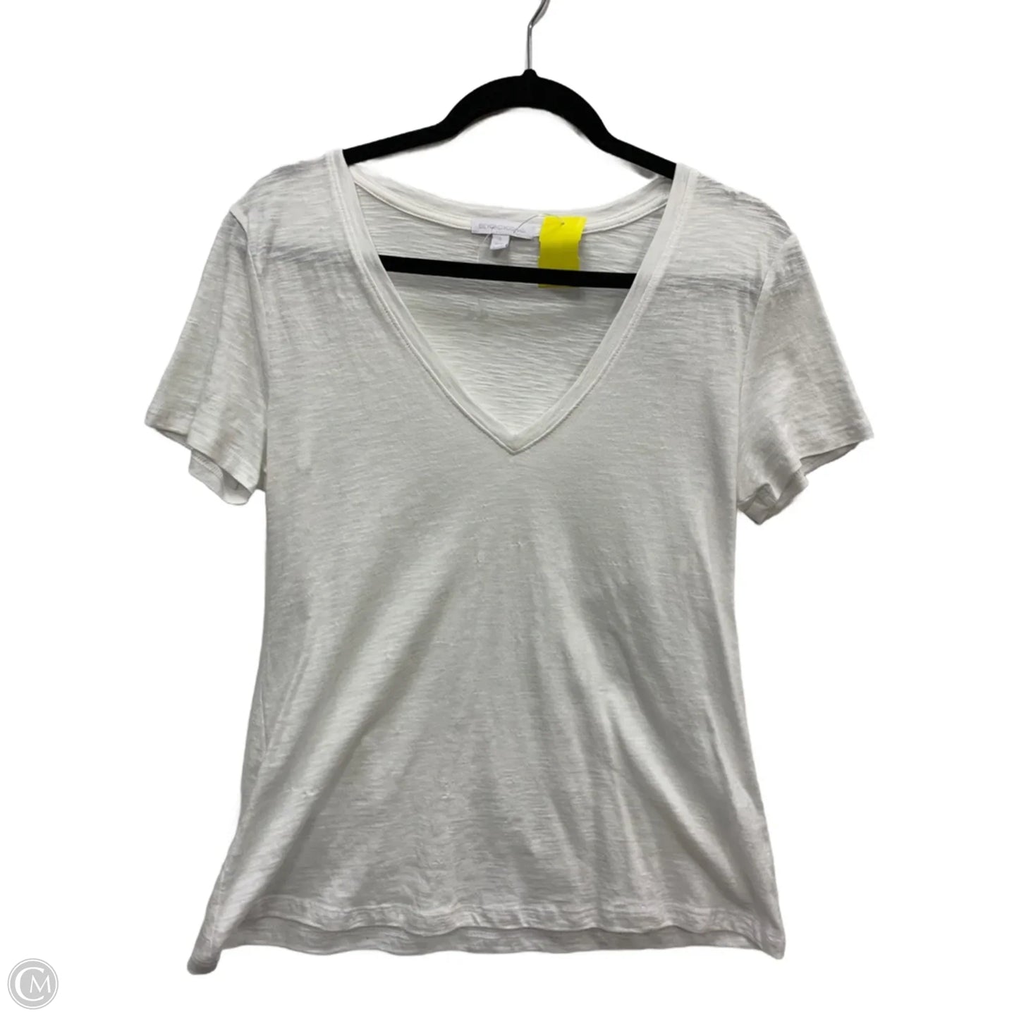 Top Short Sleeve Basic By Beyond Yoga In White, Size: S