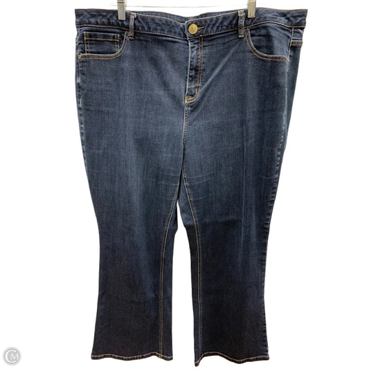 Jeans Cropped By Lane Bryant In Blue Denim, Size: 3x