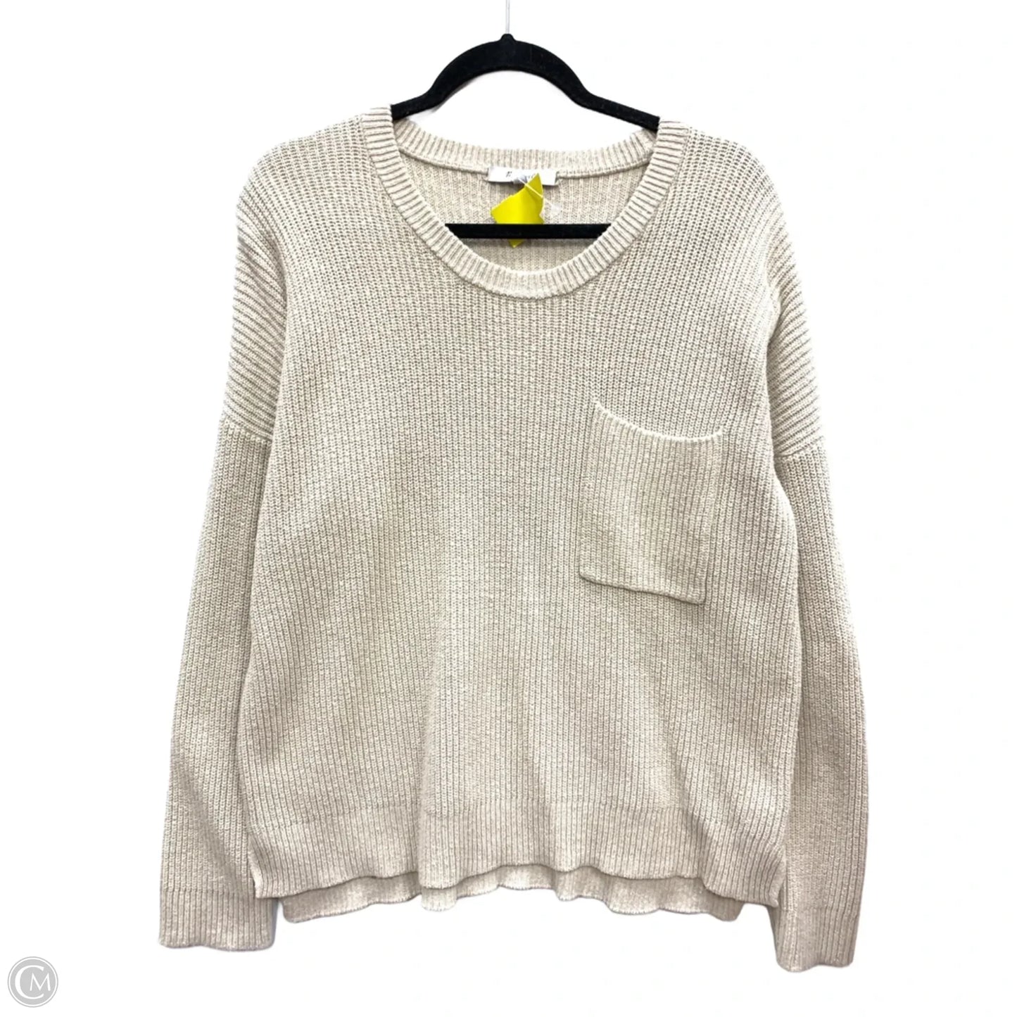 Sweater By Madewell In Beige, Size: Xl