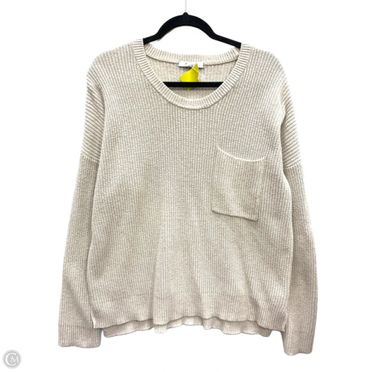 Sweater By Madewell In Beige, Size: Xl
