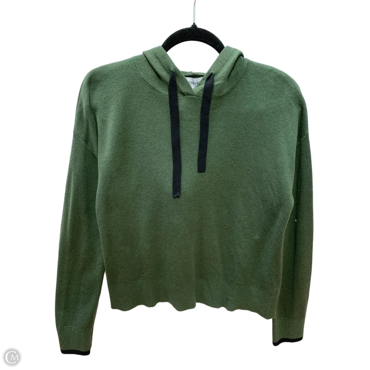 Sweatshirt Hoodie By Evereve In Green, Size: S