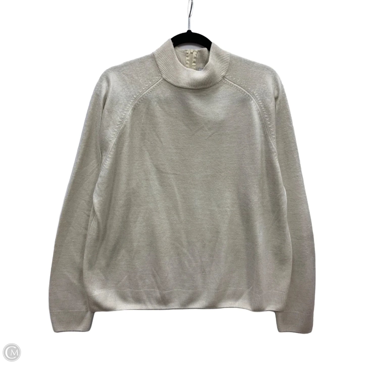 Sweater By Clothes Mentor In Beige, Size: Xl