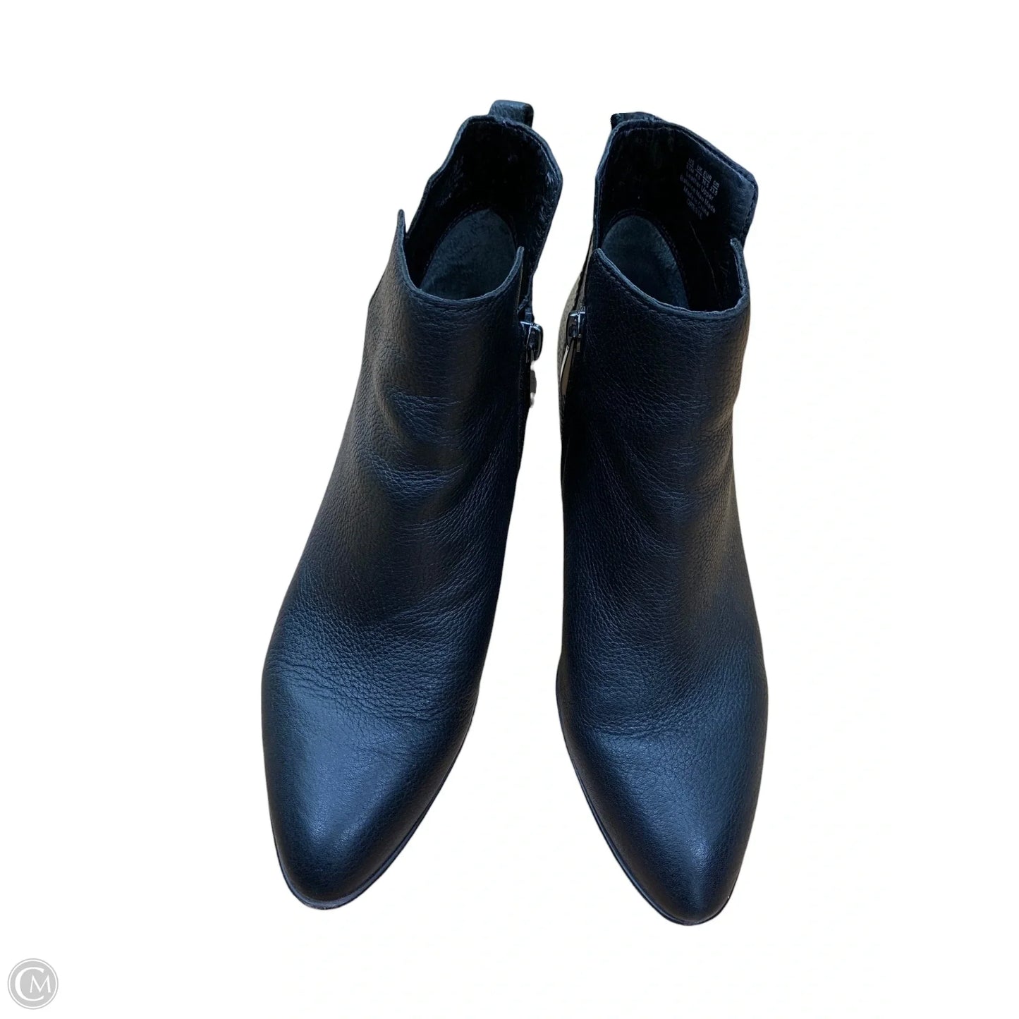 Boots Ankle Heels By Franco Sarto In Black, Size: 6.5