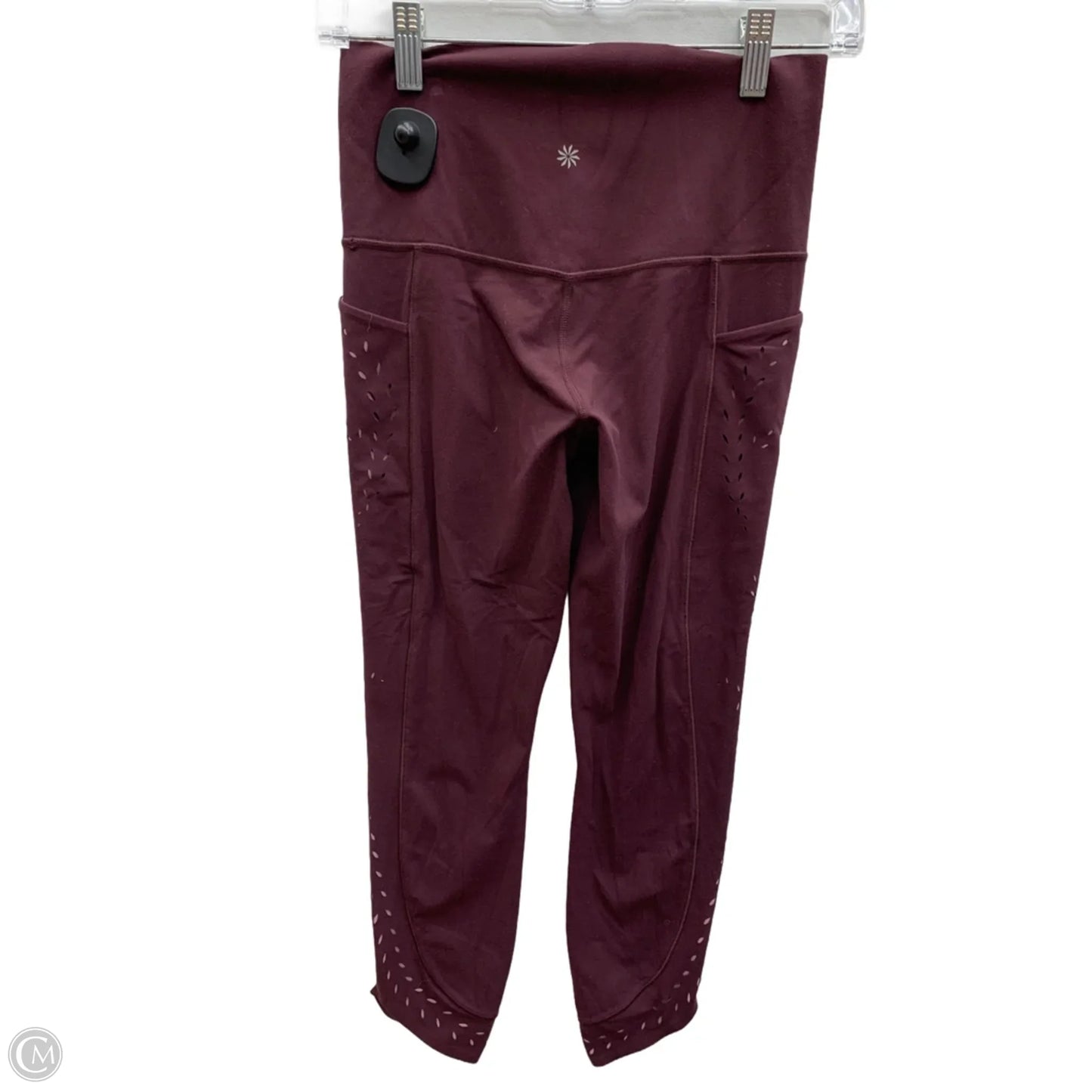 Athletic Leggings By Athleta In Purple, Size: S