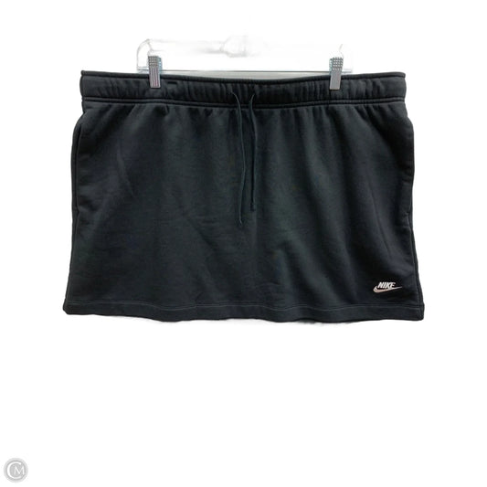 Skirt Mini & Short By Nike In Black, Size: Xxl