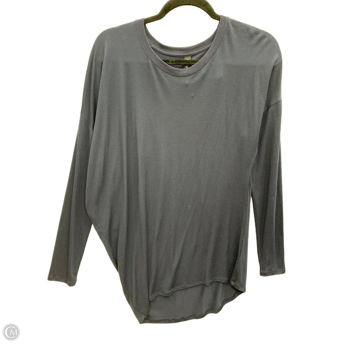 Top Long Sleeve By Athleta In Navy, Size: M