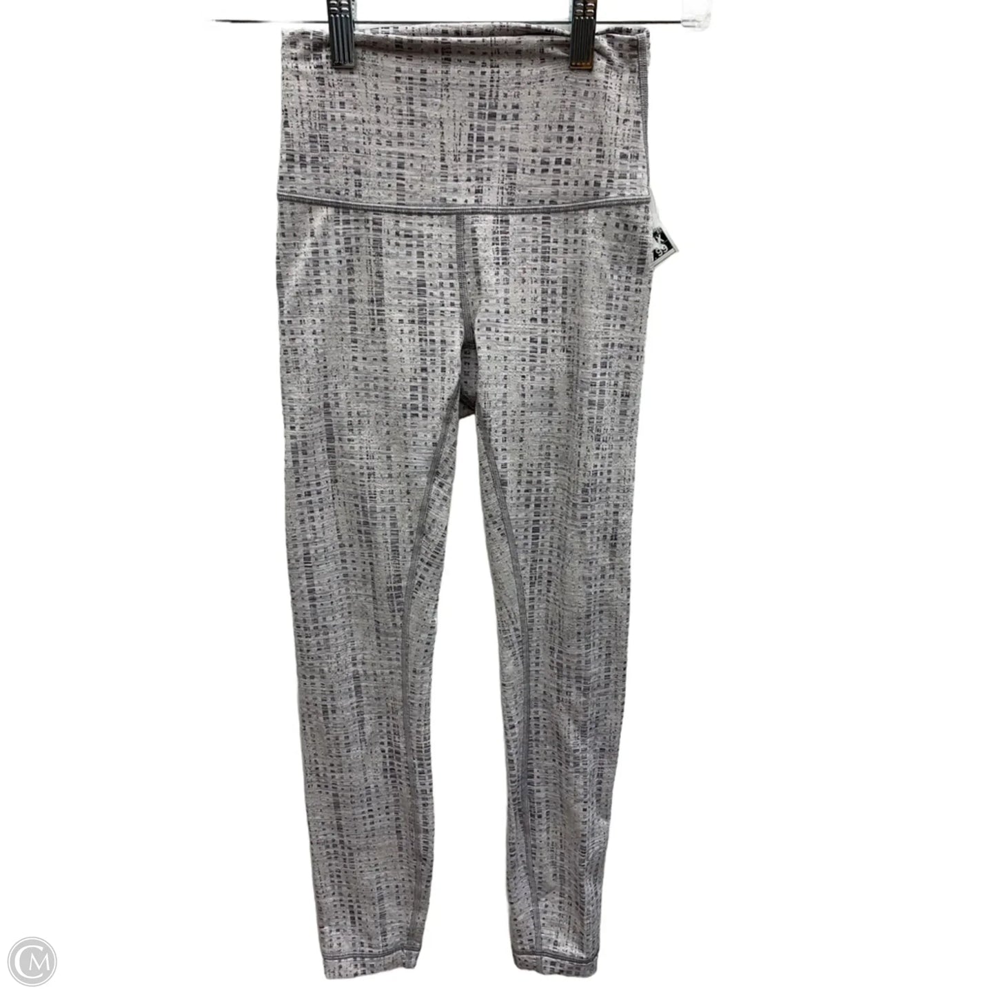 Athletic Leggings By Lululemon In Grey, Size: 0