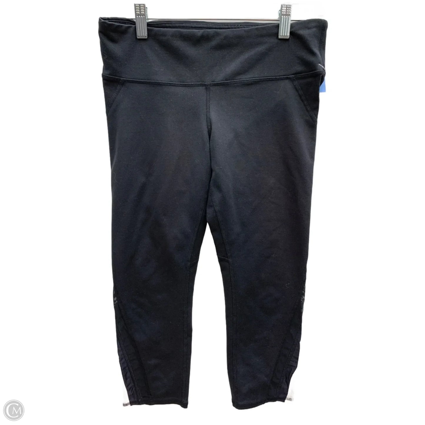 Athletic Leggings Capris By Alo In Black, Size: M