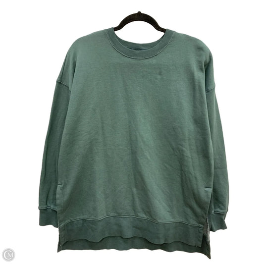 Sweatshirt Crewneck By Old Navy In Green, Size: S