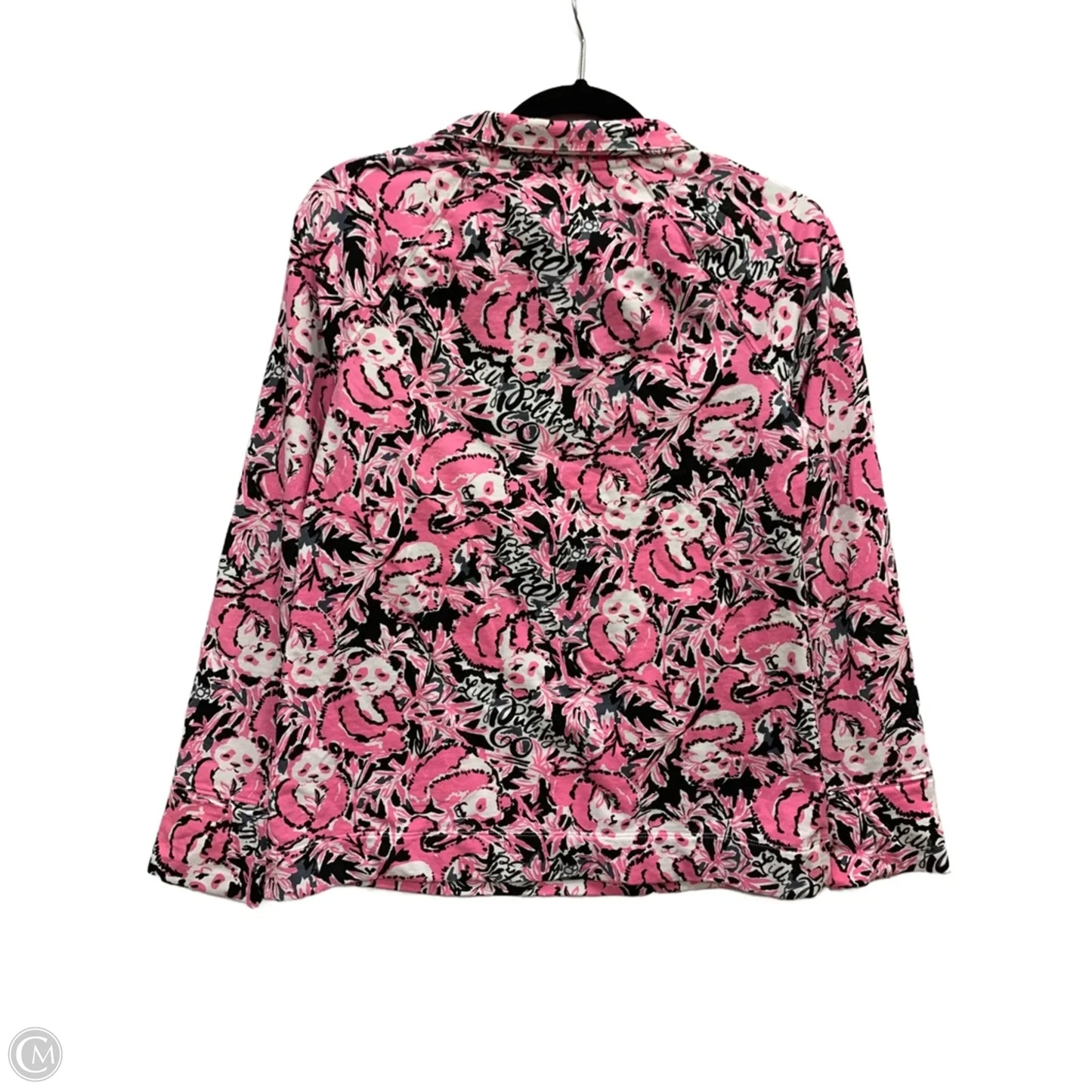 Top Long Sleeve Designer By Lilly Pulitzer In Floral Print, Size: S