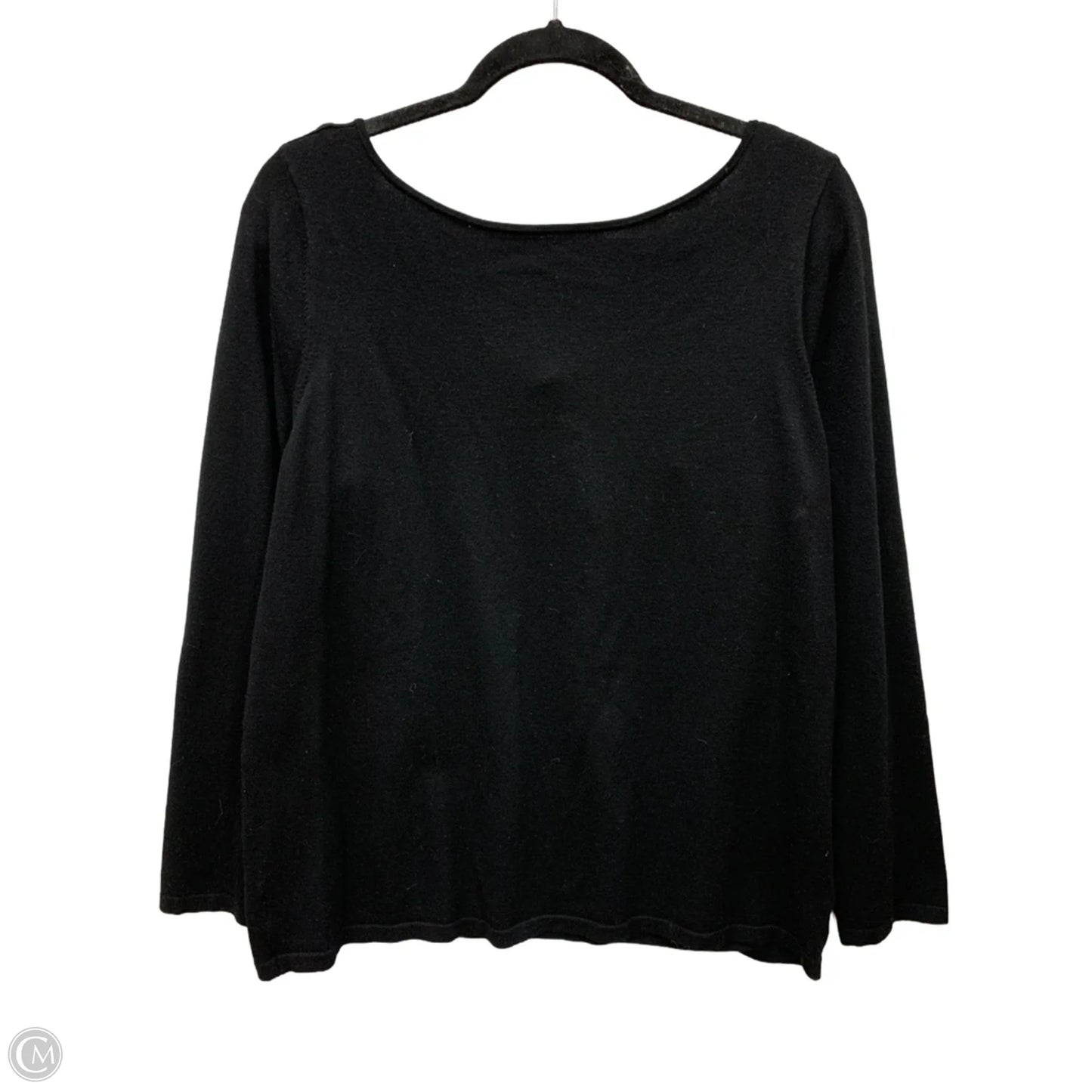 Top Long Sleeve Designer By Lilly Pulitzer In Black, Size: Xl