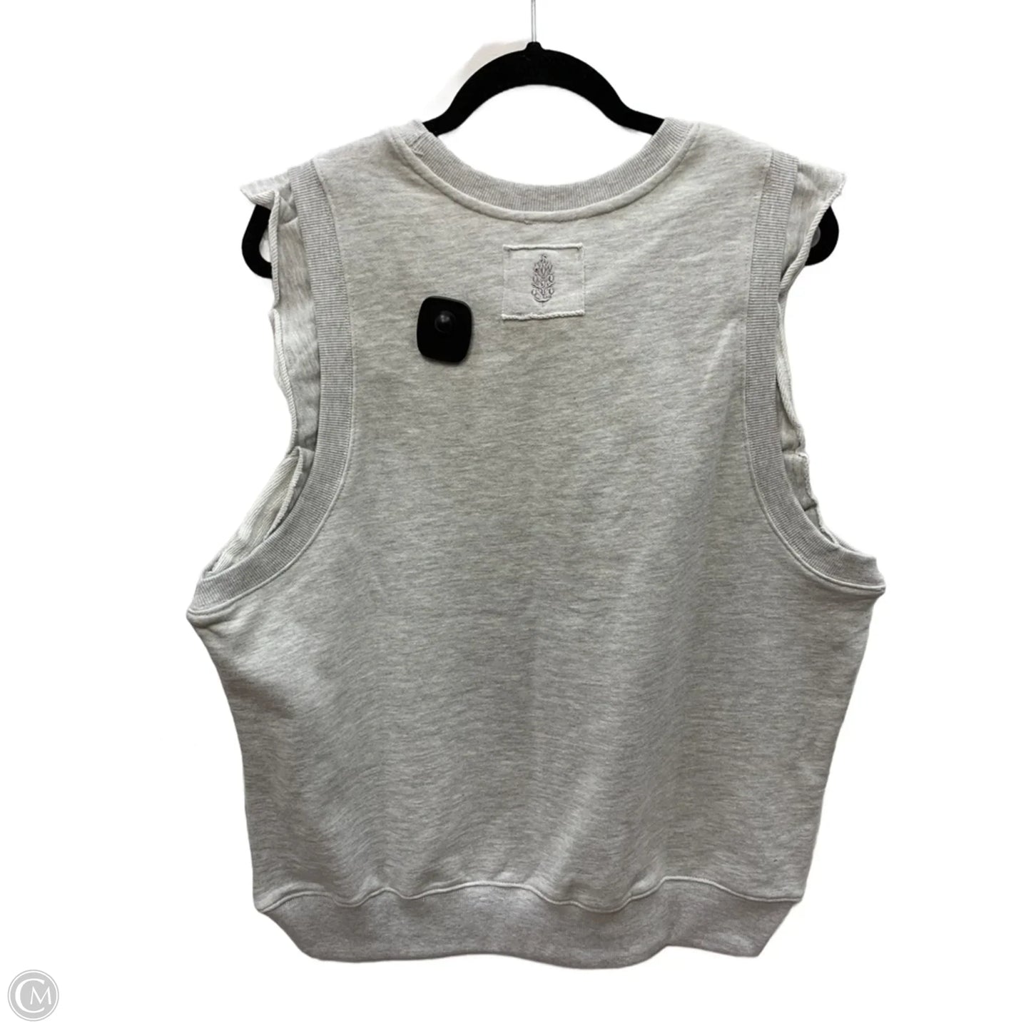 Tank Top By Free People In Grey, Size: L