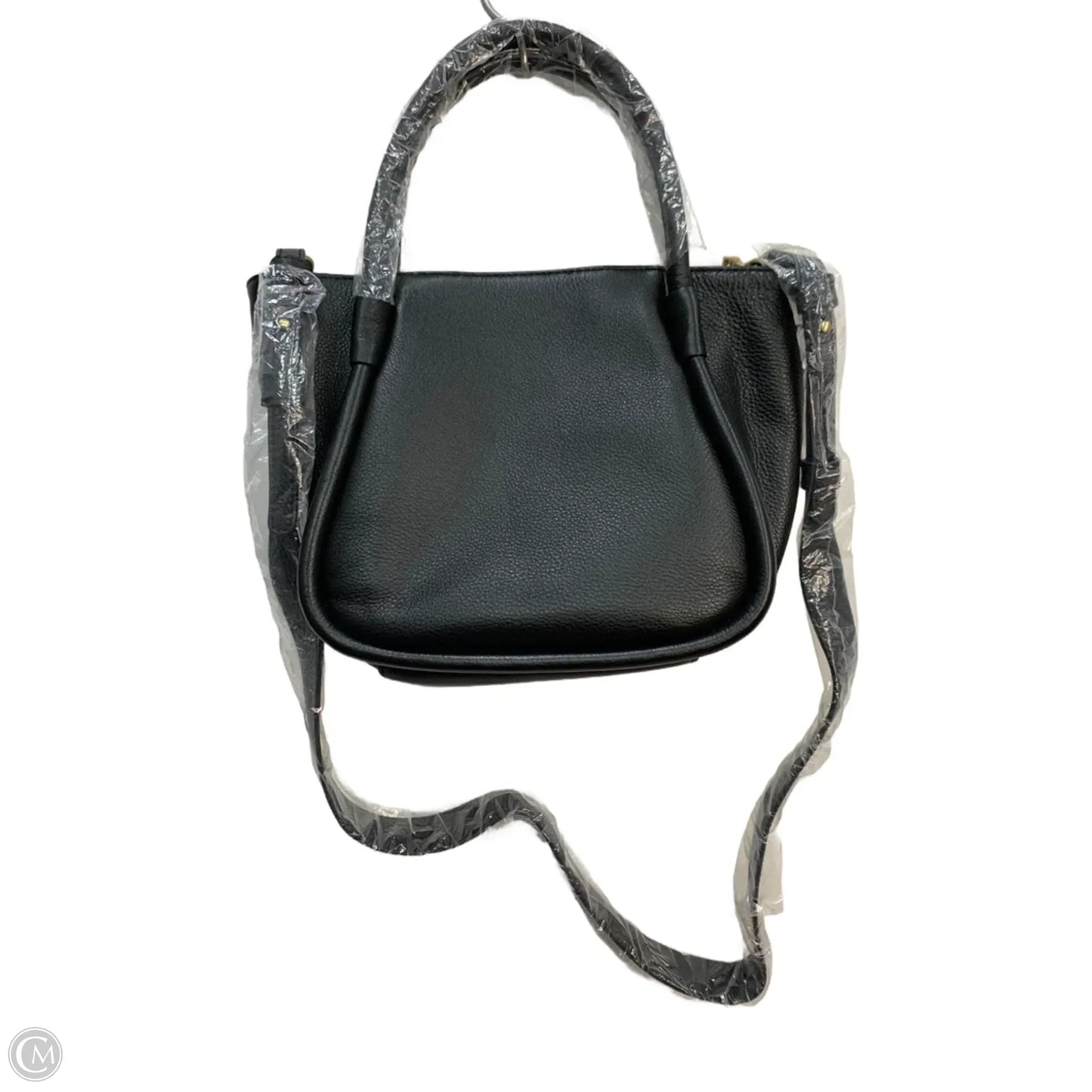 Handbag Leather By Hobo Intl, Size: Medium