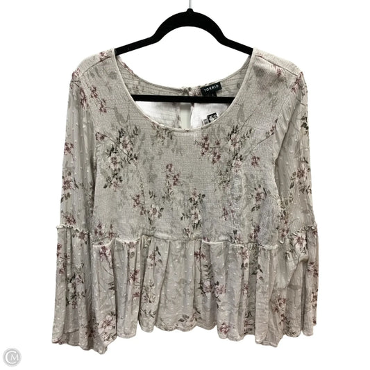 Top Long Sleeve By Torrid In Pink, Size: 2x