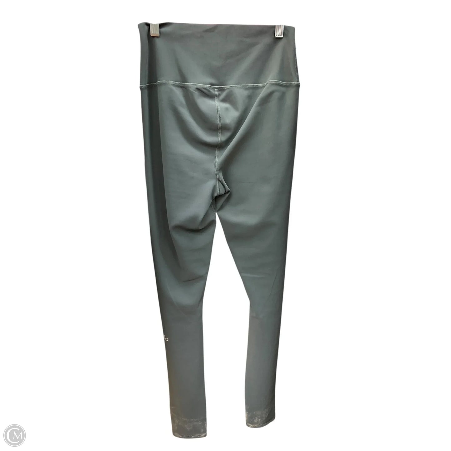 Athletic Leggings By Alo In Grey, Size: M