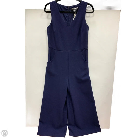 Jumpsuit Designer By Karl Lagerfeld In Navy, Size: 6